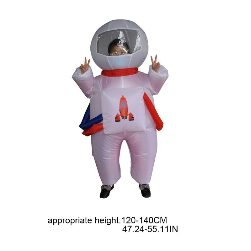 Costume d&#39;astronaute gonflable pour enfants, combinaison pour Cosplay B36E