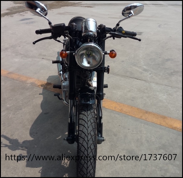 1 paire GN café rétroviseurs moto/rétroviseur potence moto électrique/rétroviseurs latéraux moto Vintage 10mm filetage
