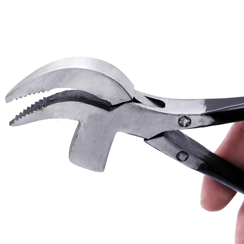 Alicates de hierro para Zapatero, herramienta de trabajo de cuero, martillo de tachuelas, herramientas de reparación, Material de Zapatero, 1 ud.