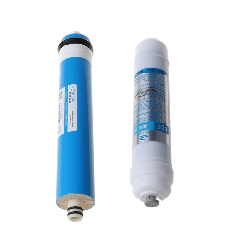 10 Inch Five-stage Reverse Osmosis Filter Set Water Purifier Element Cartridge 50 Gallon 5pcs/set
