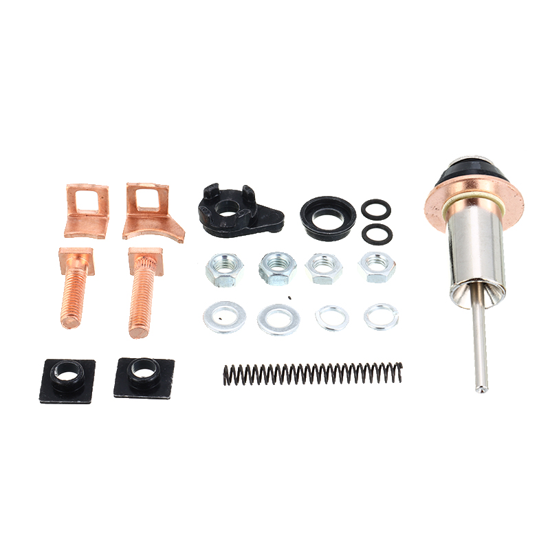 For Land Rover 1pc Diesel Starter Motor Fix Kit Durable Solenoid Contacts Nuts Bolts Practical Engine Repair Set