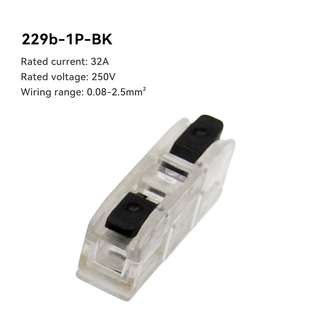 10PCS Quick Electrical Wire Connectors Universal Compact Splicing Terminal Blocks Push-in Home Cable Connectors: Red