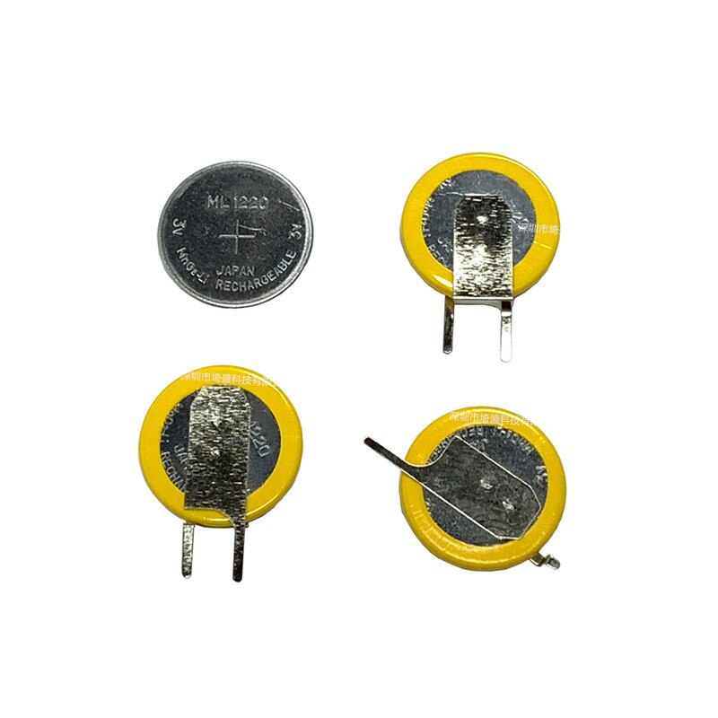 10PCS -1lot imported ML1220-T10 ML1220-T13 ML-1220/F1AN 3V rechargeable battery button battery