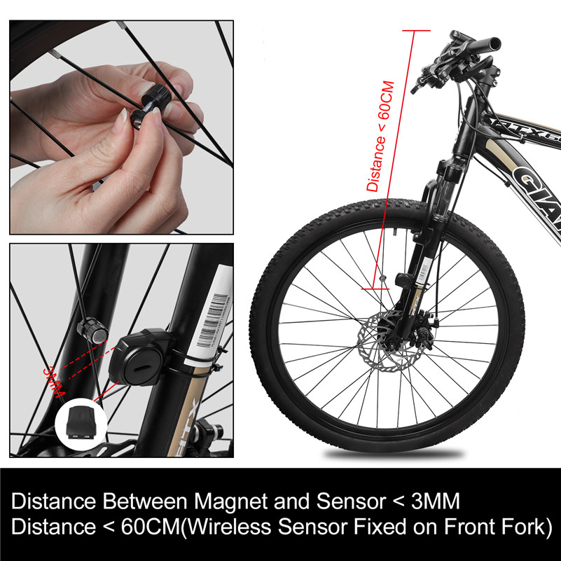 WEST BIKING Wireless Bike Computer Solar Power Waterproof Cycling Odometer Stopwatch Road MTB Bicycle Computer Bike Speedometer