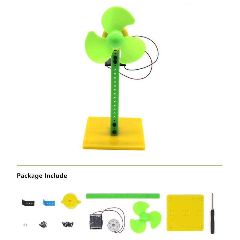 Solar Powered Desktop Model-Solar Powered Windmills Wind Turbine for Kids Education Model Electronic Farm Windmill Toys So