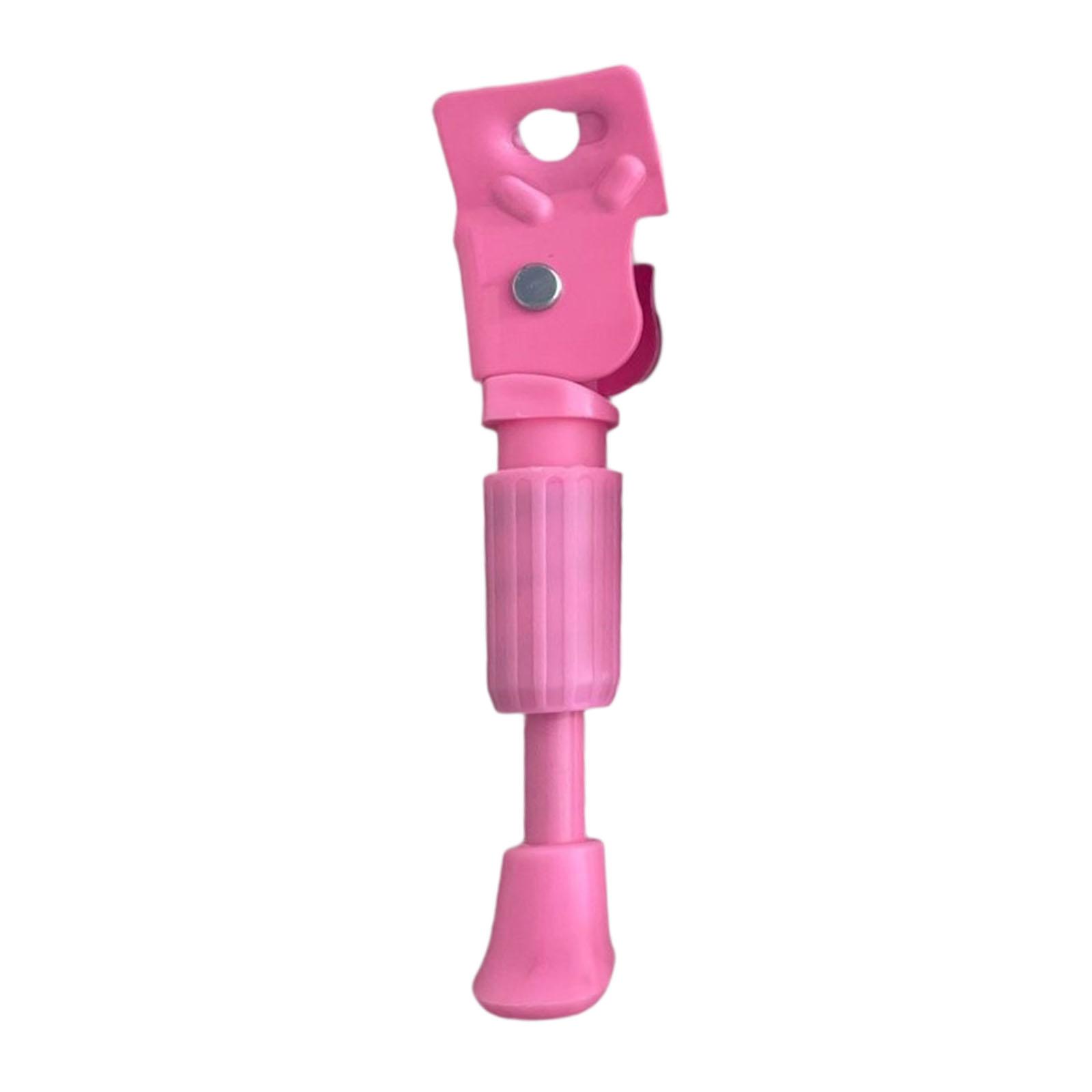 Soporte para bicicleta para niños, accesorios de Metal, soporte para estacionamiento, soporte trasero, rosa, no