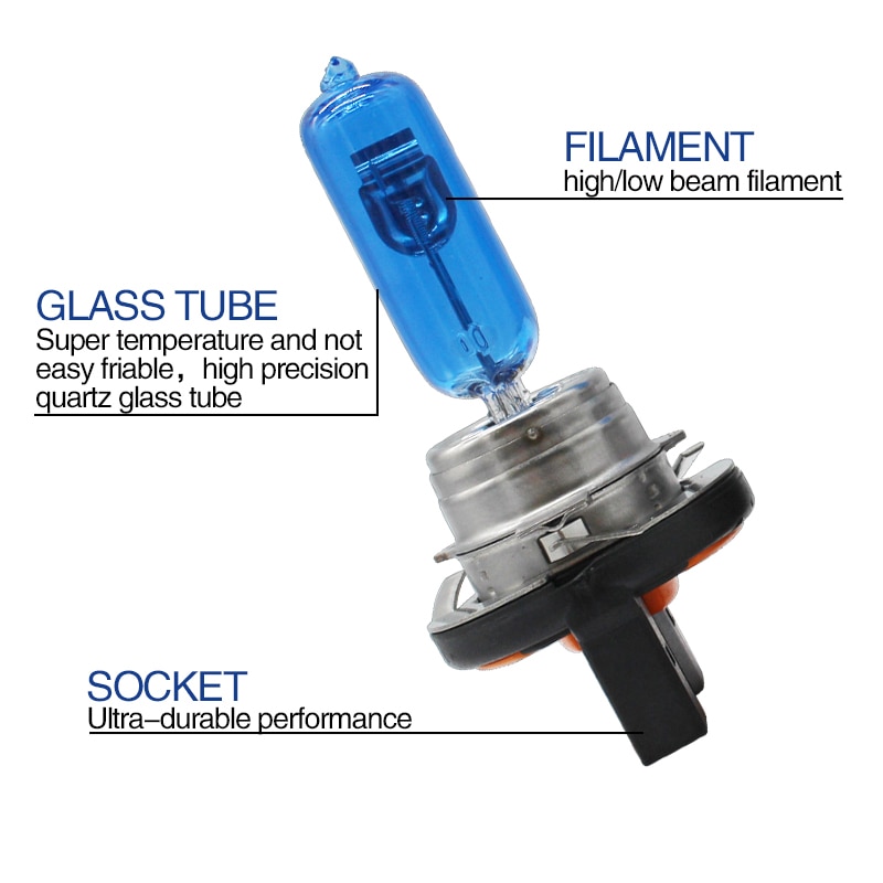 MODERNE Auto H1 H3 H4 H7 H9 H11 H15 9005 9006 Halogen Xenon Birne 25 W/55 W 50 w/100 W 12 V Auto Kopf Licht DRL Lampen Halogen Xenon Lampen