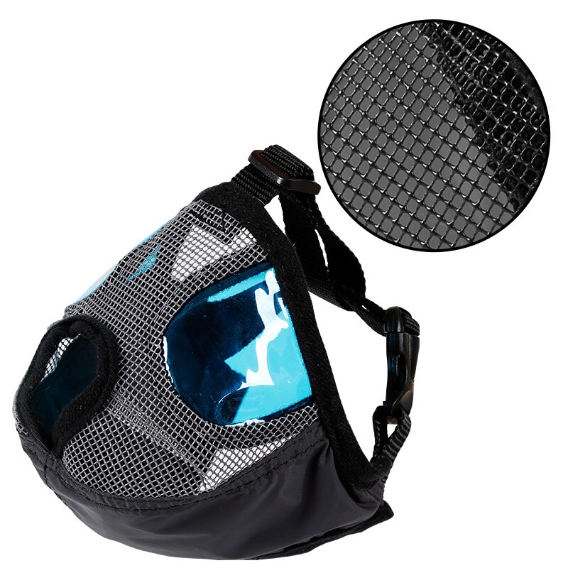 Breathable Mesh Short Snout Pet Dog Muzzle Adjustable Pug Mouth Muzzle Mask Anti Bark Bite Chew Muzzles For Dogs French Bulldog