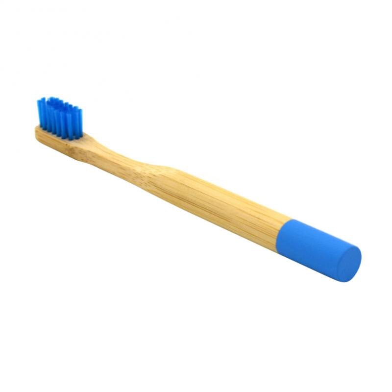 1 cepillo de dientes de bambú suave para niños con protección del medio ambiente apto para dientes sensibles cepillos dentales de entrenamiento para el Cuidado Oral del bebé: 04