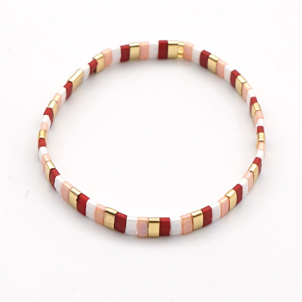 Go2Boho Vrienden Armband Miyuki Tila Armbanden Voor Vrouwen Sieraden Herfst En Winter Pulseras Mujer Sieraden