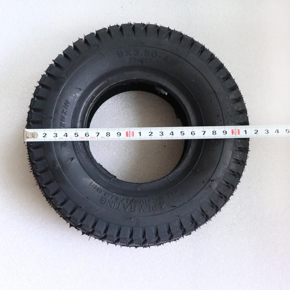 Pneu de 9 pouces 9x3,50-4 pour Tricycle électrique, pneu de 9 pouces pour trottinette électrique