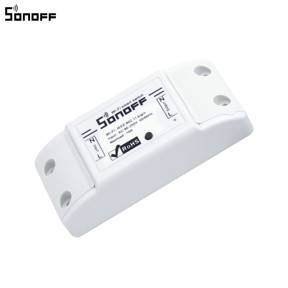 3PCS Sonoff Basic 10A Wifi Smart Switch Remote Wireless Light Power Switch Intelligent Universal DIY Wifi Switch Work With Alexa