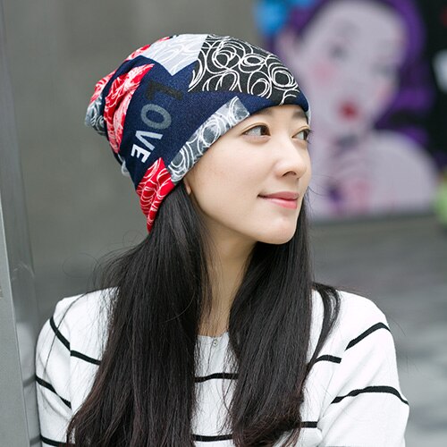Popular Winter Hat Women Knit Slouchy Beanie Girls Bonnet Skull Baggy Warm Female Scarf Gorro Feminino Inverno Cap