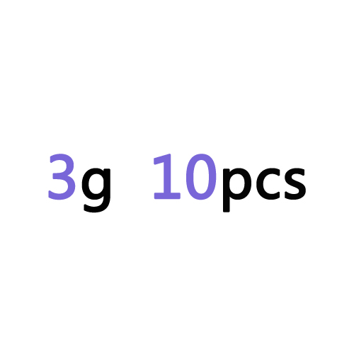 Anzuelo de plomo de 1g-50g, Conector de gancho de cambio rápido, línea de apertura de la boca, peso de plomo, aparejos de pesca de balsa dividida: 3g-10pcs