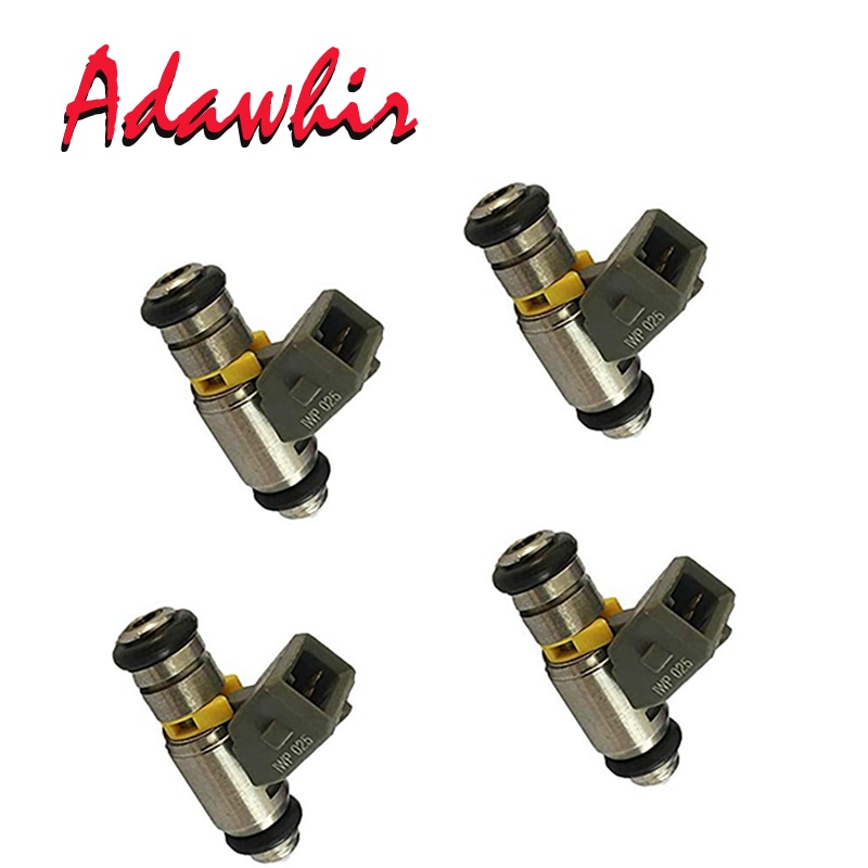4 Stck FÜR VW Polo Sitz CORDOBA BENZIN Motor- KRAFTSTOFF INJEKTOR IWP025 036031A