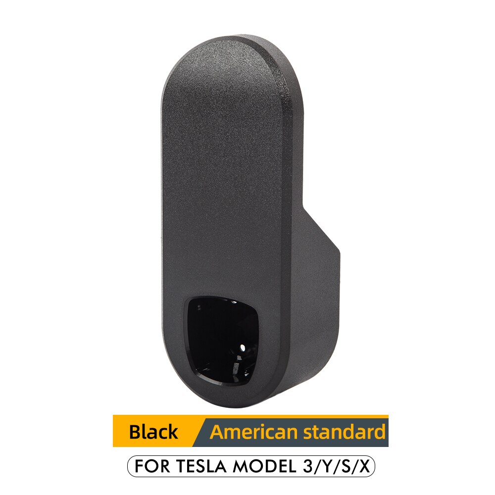 Model3 Tesla Charging Cable For tesla model 3 charging cable organizer Wall Mount Connector Bracket Model Y Tesla Model S Three: Black 2