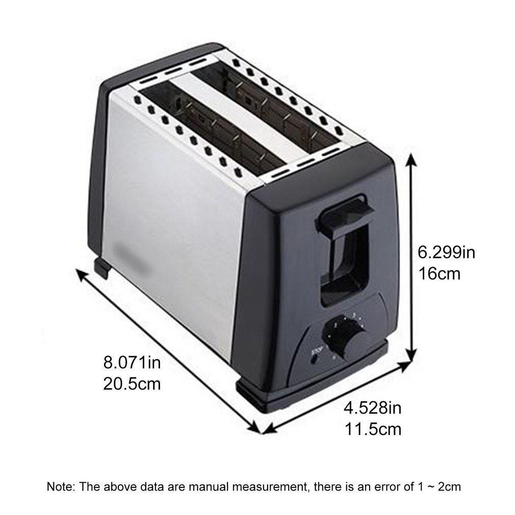 Automatic Toaster Stainless Steel Toaster Household Maker Multifunctional Breakfast Machine Spit Driver Oven