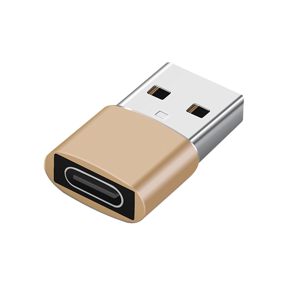 Adapter adaptera USB OTG A męski na typ C do iPhone 14 13 12 11 Pro Max do kabla AirPod typu C Adapter do transmisji danych: Rose Gold