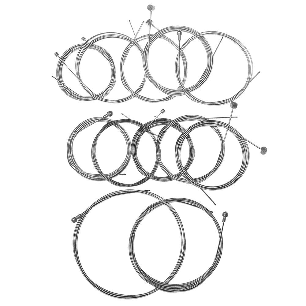 1pc rustfrit stål/beklædning zink fast gearskifter gearskifter/bremseledningskabel kerne indvendig wire mtb landevejscykeldel