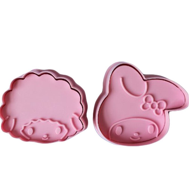 Schafe Und Hund Cookie Cutter Kunststoff Keks Messer Backen Obst Küche Kuchen bilden Präge Druck Werkzeuge
