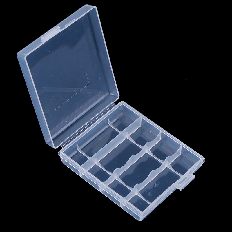 Plastic Geval Houder Storage Box Voor 8x Aa 4x Aa/Aaa Plastic Batterij Opbergdoos Batterij Container Organizer Hard