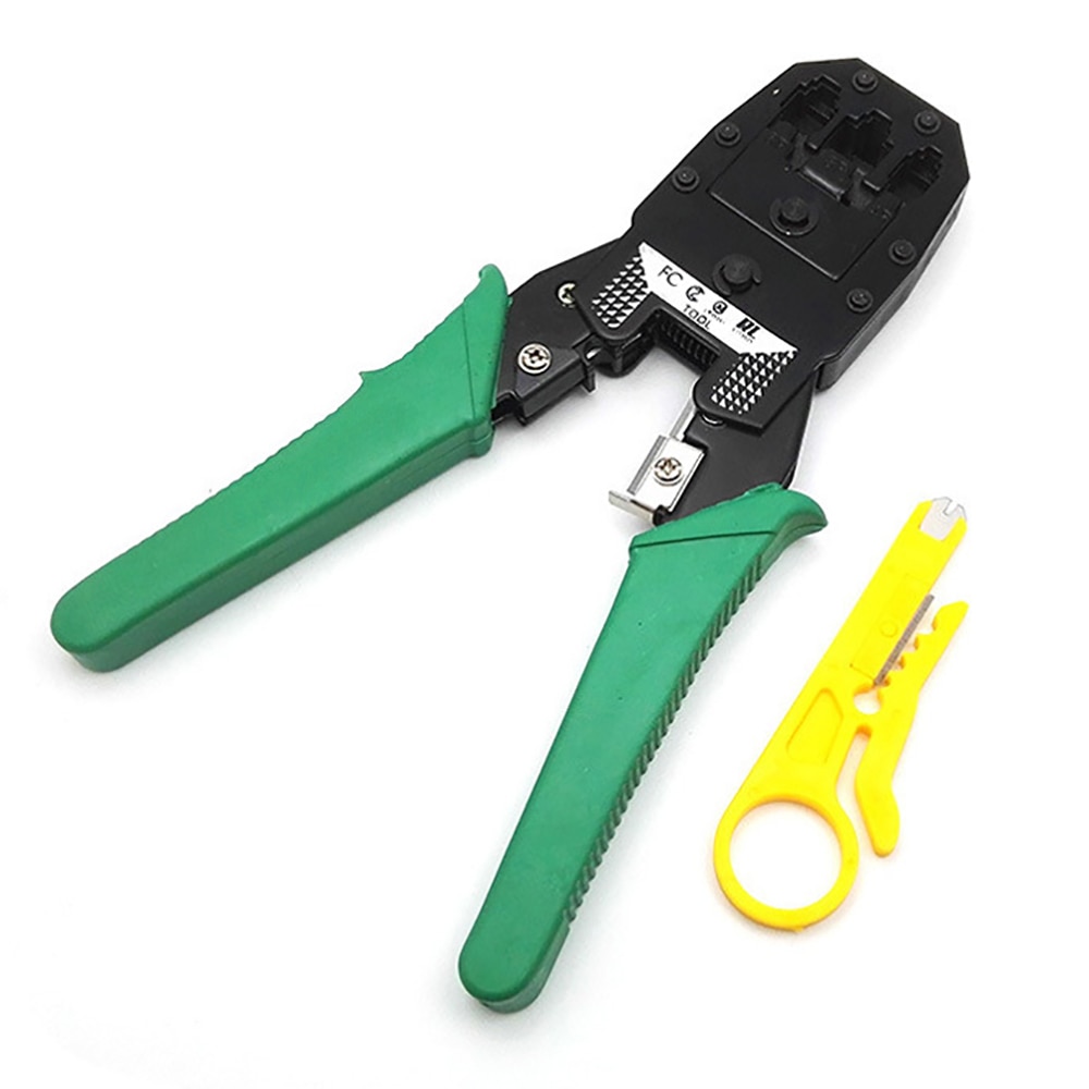 Krimptang Cable Cutter Gereedschap Tang Multifunctionele Basic Netwerk Kabel Maker RJ12 RJ11 RJ45 cat5 cat6 8p8c 6P 4P kabel Stripper