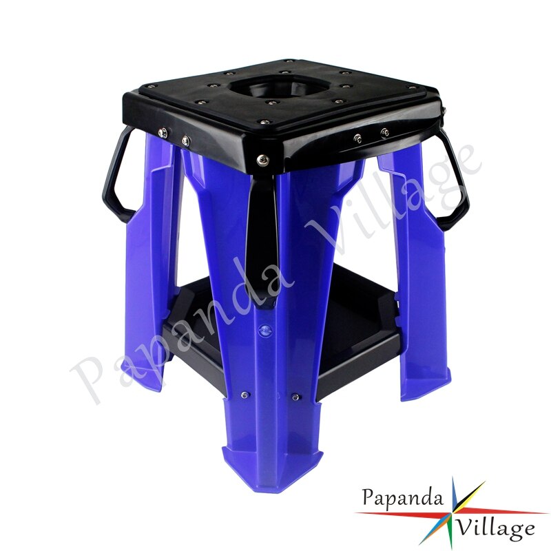 Universal Moto Stand Motocross Dirt Bike Stand Plastic Off Road Werk Stand Voor Honda Yamaha Kawasaki Suzuki Mx Enduro Ridge: Blauw