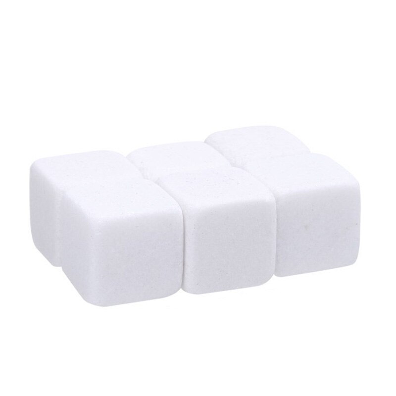 6 pièces/ensemble glaçons en pierre céramique | Cubes de glace, refroidisses pour le whisky, vin boissons fournitures de boissons, JAN88