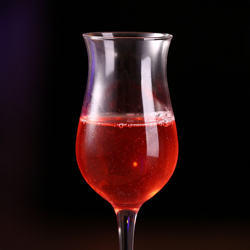 Tulip-type ladies cocktail glass ins lead-free crystal wine tasting scented glass champagne glass liqueur small glass