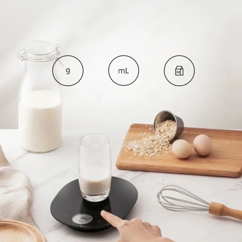 Xiaomi-Balance de cuisine numérique électronique, outil de cuisine, Division de la balance, Haute fierté, Pesée, Outils de cuisine, 3 conférences, Alimentaire, ATA JIA, 0.1g