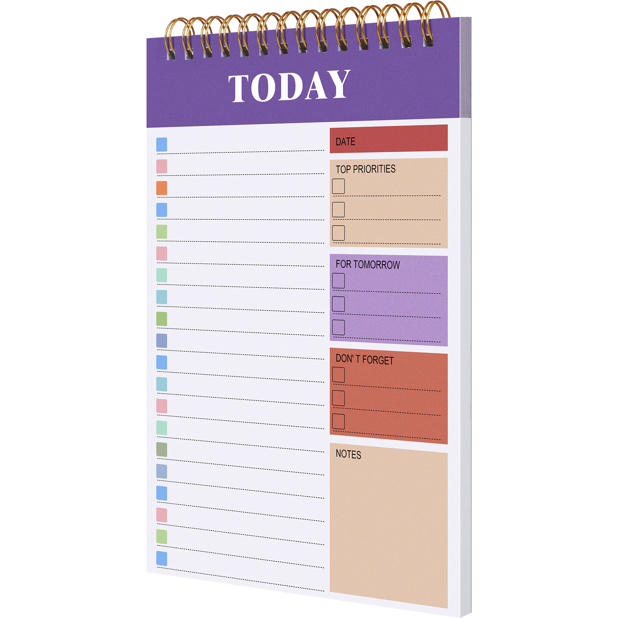 Notebook Briefpapier Leraar Cadeau Dagboek Campus Agenda Ongedateerde Dagelijkse Planner Kantoorbenodigdheden Blocnote Korting Dagboek Om Te Doen Lijst: Light Grey / A3