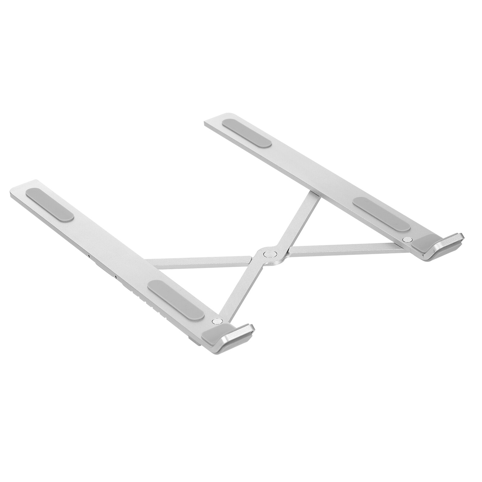 Laptop Tablet Bracket 6-level Adjustable Laptop Stand Portable Folding Aluminum Alloy Non-slip for Laptop Tablet Book