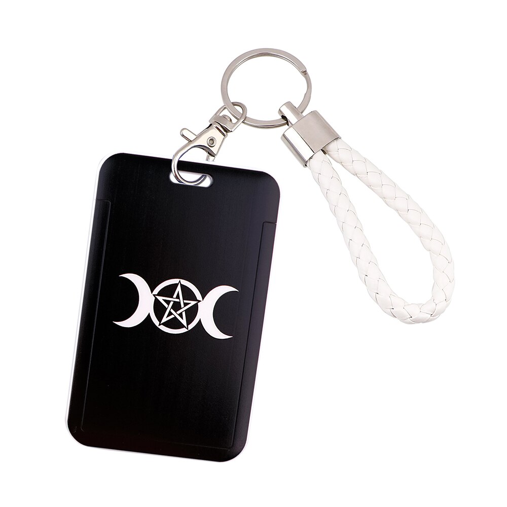 Ransitute R2764 Neue Für Student Arbeiter Handheld Keychain Karte Halter Visitenkarte Bank Karte Student ID Karte Halter: 9