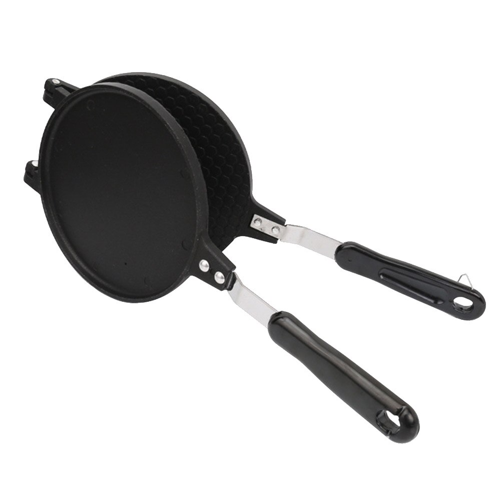 Pannenkoek Kegel Bakplaat Diy Mold Ronde Non Stick Double Side Wafelijzer Keuken Huishouden Eieren Roll Gas Aluminium Bakken pan