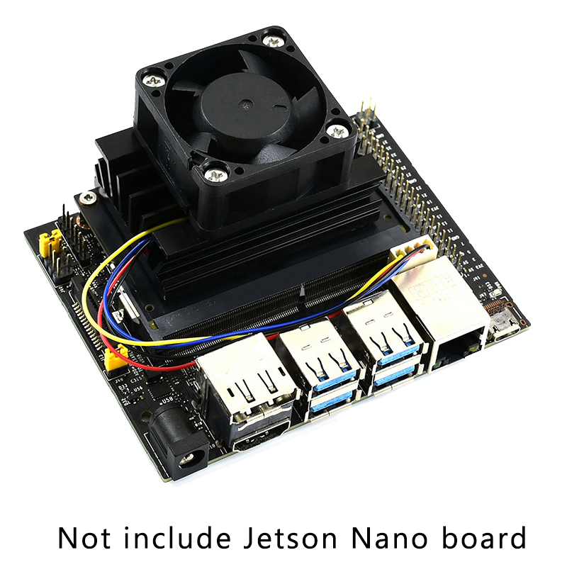 Nvidia Jetson Nano ventola di raffreddamento PWN velocità regolabile 5V ventola 40x40x20mm 4pin connettore ventola per Jetson Nano B01 A02 2GB