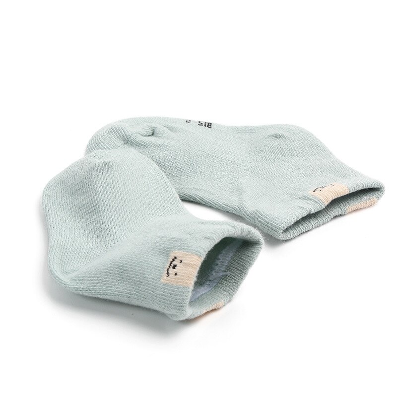 1 paar Lente Herfst Katoenen Mode Leuke Unisex Baby Pasgeboren Verse Snoep Kleur Babysokjes Sok