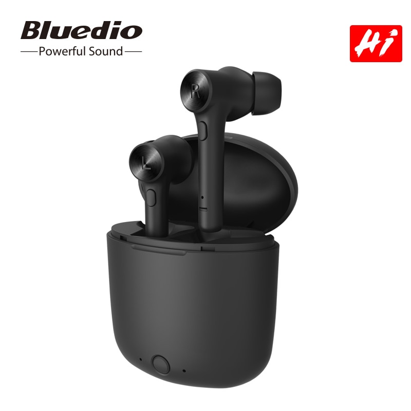 Bluedio wireless earphone bluetooth earphone Hi ear buds for phone sport bluetooth headset with charging box built-in microphone