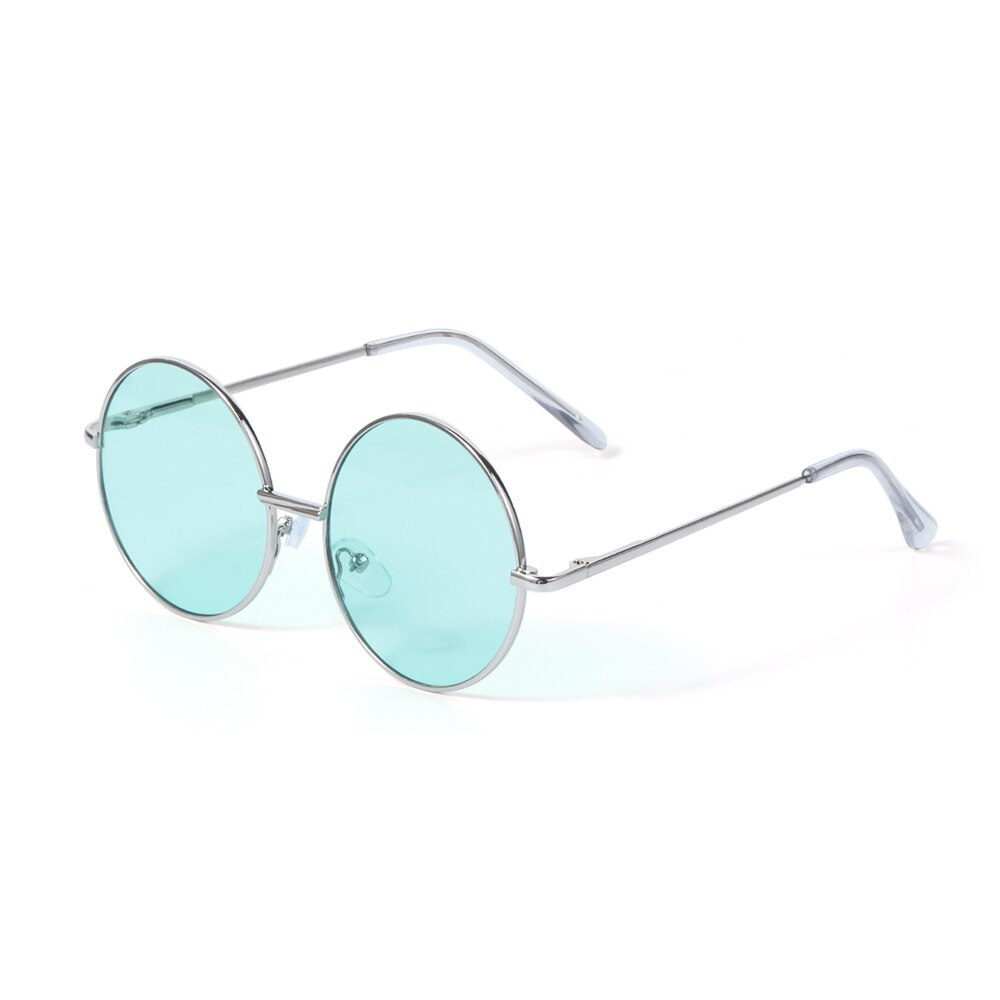 Drenge og piger vilde britiske stil solbriller børns solbriller retro runde ramme solbriller til vandreture: Stil 3
