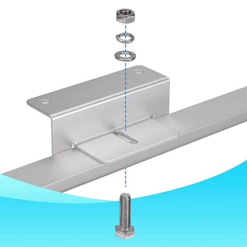 Zonnepaneel Montagebeugels, Zonnepaneel Montage Z Beugel, rv Zonnepaneel Montagebeugels Voor 100W 150W 200W Solar