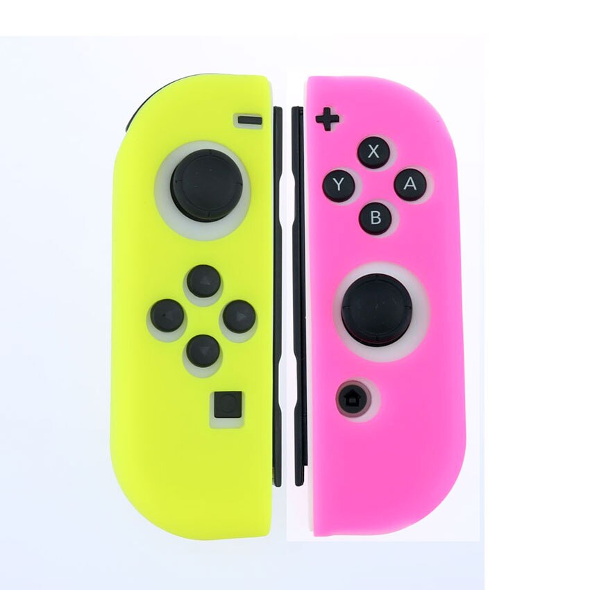 ChengHaoRan Gomma di Silicone Della Pelle Della Copertura di Caso Per Nintendo NS Interruttore Gioia Con Controller Per NX Joycon Anti-slittamento Morbido caso: No.68