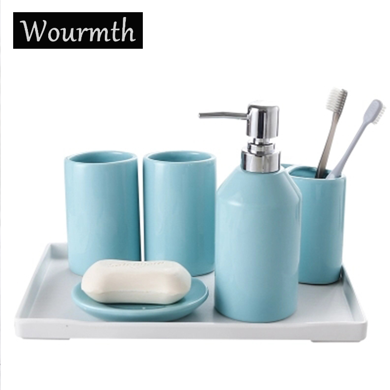 Marmeren badkameraccessoireset - 4-delige keramische badaccessoires, complete set, luxe badaccessoire met zeepdispenser, tandenborstelhouder, tuimelaar, zeepbakje (matzwart (3 stuks