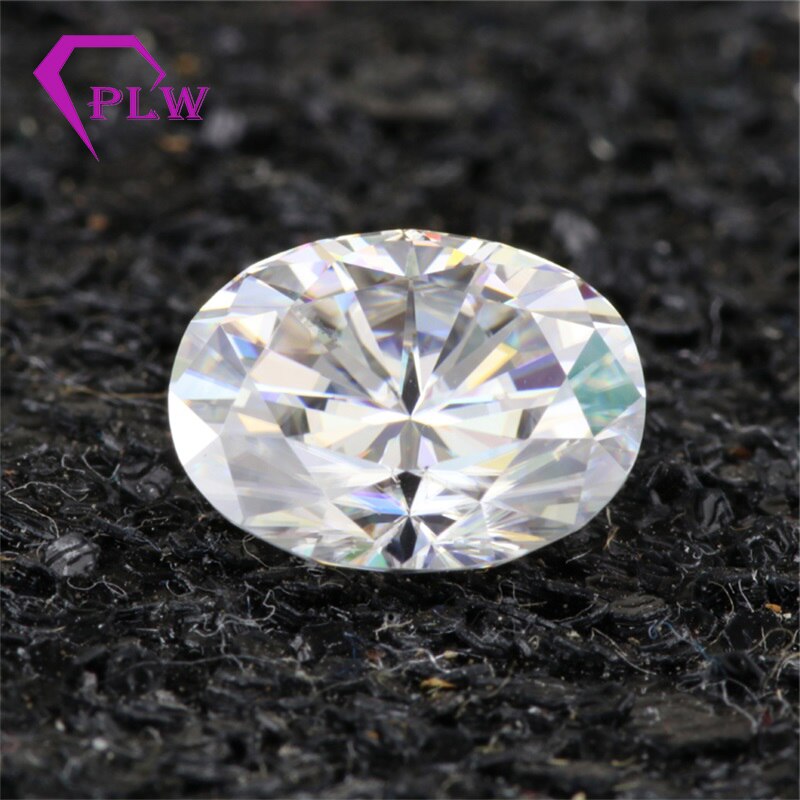 Provence bijoux prix usine 0.6 carat 4*6mm D couleur ovale moissanite test pierre gemme positive pour bracelet anneau chaîne boucle d'oreille