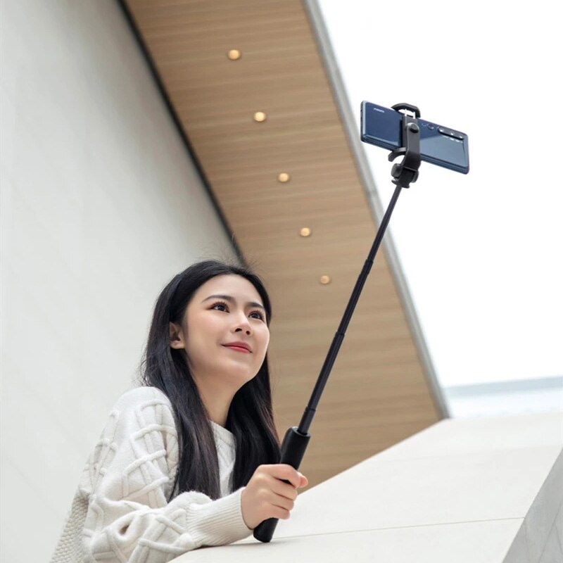 Xiaomi Mijia – trépied et perche à Selfie Mi Zoom, 2022 Original, pliable et extensible, avec télécommande bluetooth, monopode pour iOS et Android, voyage