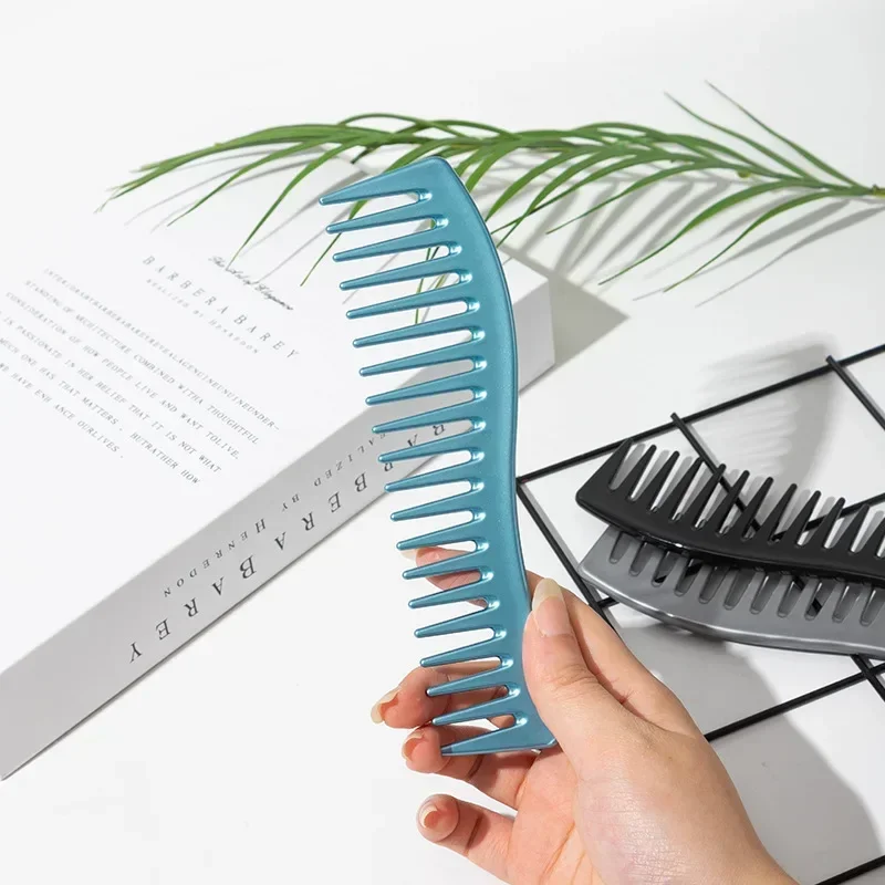 Grove Kappers Kam Hars Haarborstel Grote Grove Kam Kapsel Gereedschap Salon Kapper Kammen Mode Accessoires
