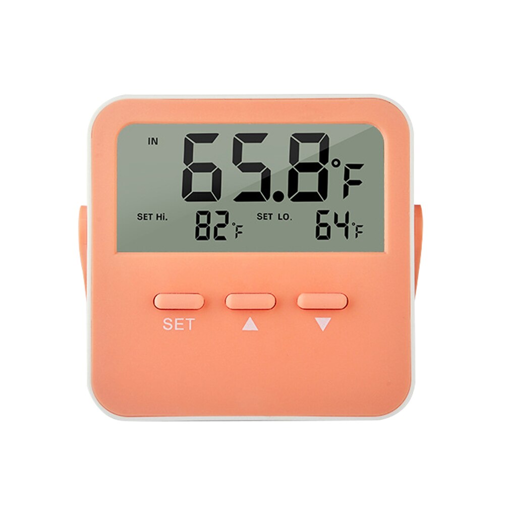 Waterproof LCD Digital Thermometer Refrigerator Freezer Temperature Humidity Sensor Meter Thermometer with Magnet Hook: 1