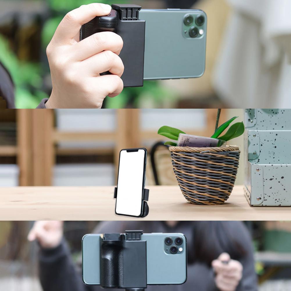 REMAX CapGrip Phone Handheld Selfie Booster - Bluetooth Remote Control - 1/4" Screw Mount - ABS Metal