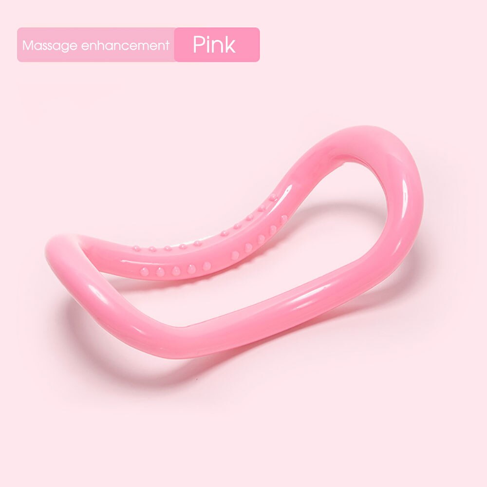 Yoga Magic Ring Pilates Yoga Circle Equipment Muscle Trainer Workout Fitness Circle Training Resistance Support Tool Calf Home: Green