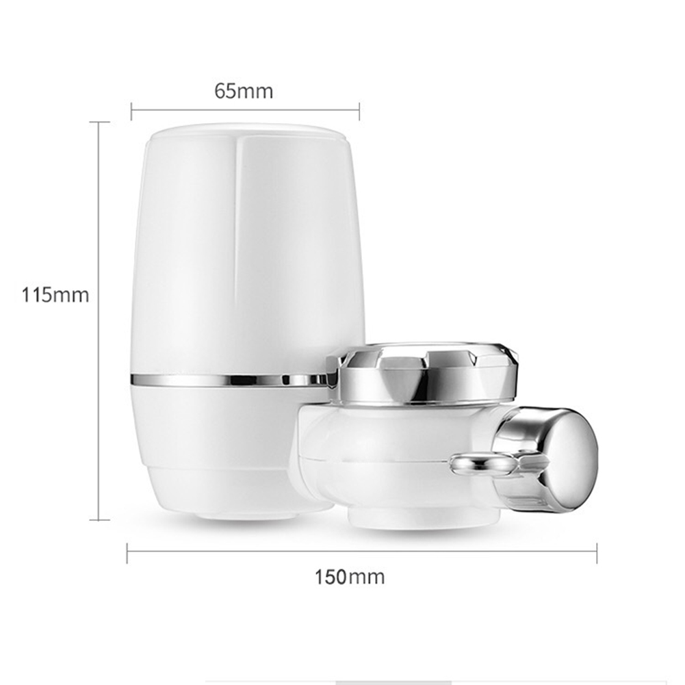 Faucet Water Purifier, Tap Ceramic Filter Direct Drinking Kitchen Household Purifier Filter