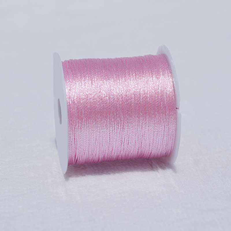 100M/Rol 3 Strengen Kleurrijk Goud Zilver Draad Gevlochten Touw Draad Borduurwerk Haak Kraal String Diy Armband Ketting