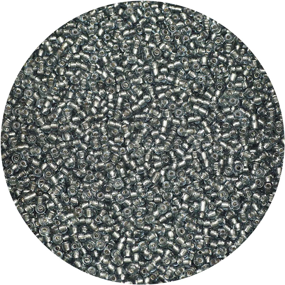 2mm 1500 stks 18g Zilver Kleur Binnenkant Rocailles Glas Ambachtelijke Kralen Armbanden Ketting Ring Maken Rocailles Voor DIY Art Craft: GRIJS